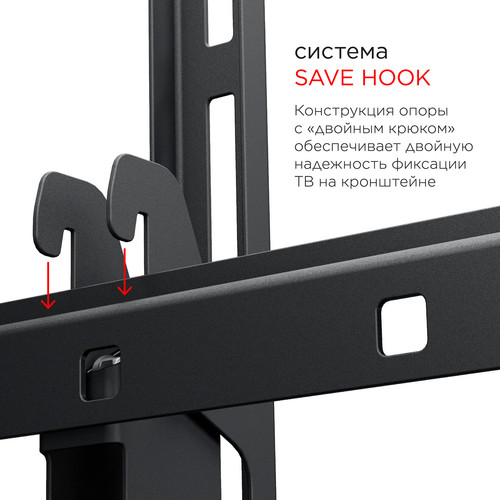 Купить Кронштейн для ТВ Holder LCD-T6606 черный  0194128. Характеристики, отзывы и цены в Донецке