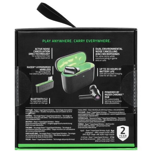 Купить Наушники TWS Razer Hammerhead HyperSpeed Xbox Licensed черный 2023  5434828. Характеристики, отзывы и цены в Донецке