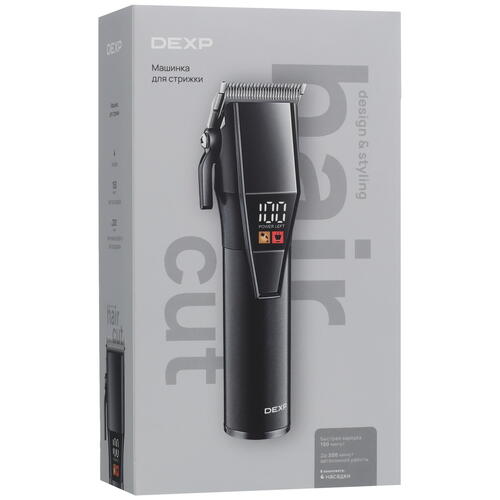 Купить Машинка для стрижки DEXP HC-2000XT черный  9015782. Характеристики, отзывы и цены в Донецке