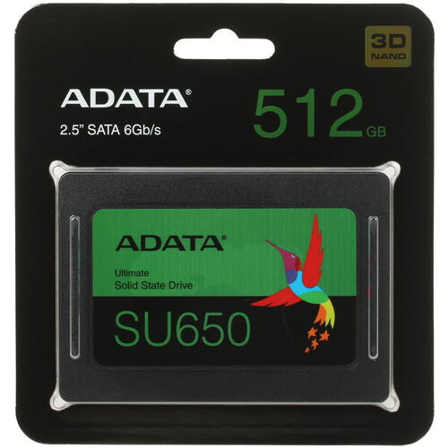 Купить 512 ГБ 2.5" SATA накопитель ADATA SU650 [ASU650SS-512GT-R]  4746131. Характеристики, отзывы и цены в Донецке