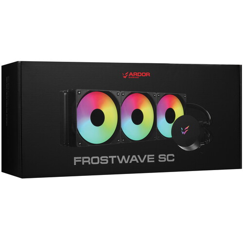 Купить Система охлаждения ARDOR GAMING Frostwave 360 SC черная  5437455. Характеристики, отзывы и цены в Донецке