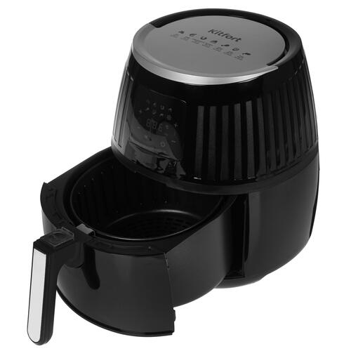 Купить Аэрогриль Kitfort КТ-2226 черный  5319153. Характеристики, отзывы и цены в Донецке