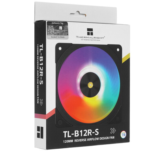 Купить Реверсный вентилятор Thermalright TL-B12R-S  9119789. Характеристики, отзывы и цены в Донецке