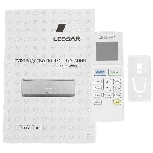 Купить Кондиционер настенный сплит-система Lessar LS-HE24KDE2/LU-HE24KDE2 белый  9986610. Характеристики, отзывы и цены в Донецке