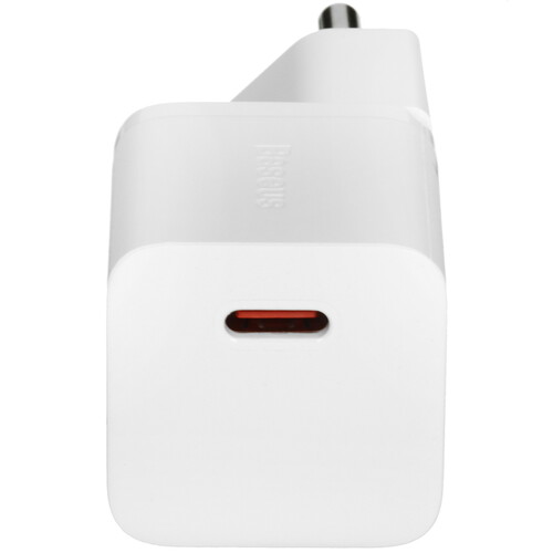 Купить Сетевое зарядное устройство Baseus GaN5 (mini) 1C белый  5619599. Характеристики, отзывы и цены в Донецке