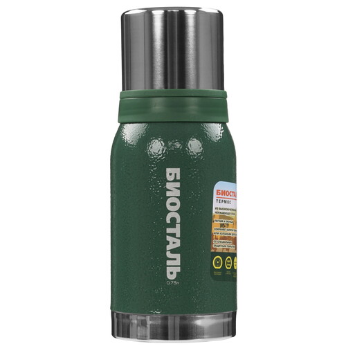 Купить Термос Biostal Охота NBA-750G зеленый  9194271. Характеристики, отзывы и цены в Донецке