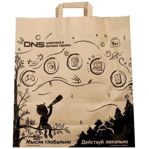 Купить Эко-пакет Крафтмаркет МАРК  1397613. Характеристики, отзывы и цены в Донецке