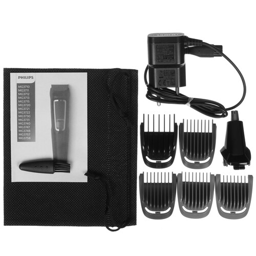 Купить Триммер Philips MG3720/15 черный  5055037. Характеристики, отзывы и цены в Донецке