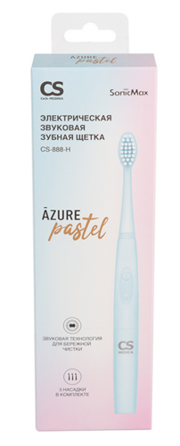 Купить Электрическая зубная щетка CS Medica CS-888-H голубой  9905262. Характеристики, отзывы и цены в Донецке