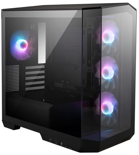 Купить Корпус MSI MAG PANO M100R PZ [306-7G24R21-809] черный  5450135. Характеристики, отзывы и цены в Донецке