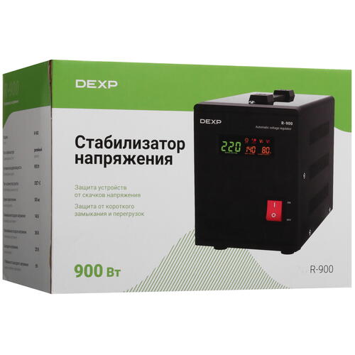 Купить Стабилизатор напряжения DEXP R-900  5419945. Характеристики, отзывы и цены в Донецке