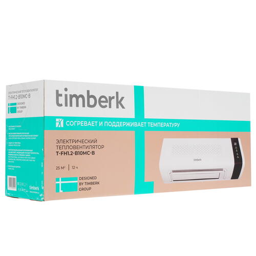 Купить Тепловентилятор Timberk T-FH1.2-B10MC-B  5336427. Характеристики, отзывы и цены в Донецке