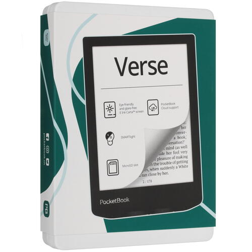 Купить 6" Электронная книга PocketBook 629 Verse голубой  5439094. Характеристики, отзывы и цены в Донецке