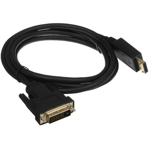 Купить Кабель однонаправленный DEXP DisplayPort - DVI-D, 1.8 м  1117066. Характеристики, отзывы и цены в Донецке