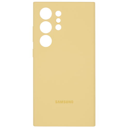 Купить Накладка  Samsung Silicone Case для Samsung Galaxy S24 Ultra желтый  5459883. Характеристики, отзывы и цены в Донецке
