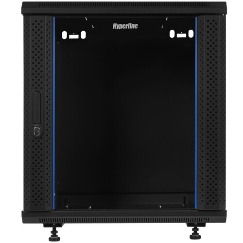 Купить Шкаф коммутационный Hyperline TWB-FC-1266-GP-RAL9004  8193779. Характеристики, отзывы и цены в Донецке