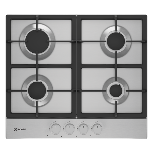 Купить Газовая варочная поверхность Indesit THPM 642 IX/I  9106616. Характеристики, отзывы и цены в Донецке