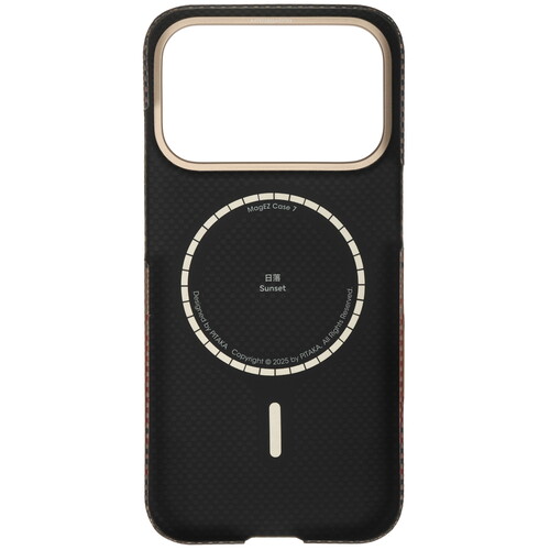 Купить Накладка  Pitaka Ultra-Slim Case для Apple iPhone 17 Pro коричневый/бежевый, красный  5640996. Характеристики, отзывы и цены в Донецке