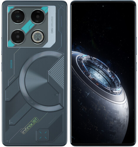 Купить 6.78" Смартфон Infinix GT 20 Pro 256 ГБ голубой  5458543. Характеристики, отзывы и цены в Донецке