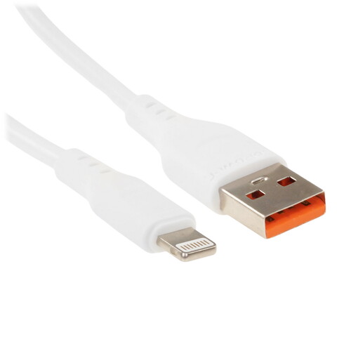 Купить Кабель круглый GoPower Lightning 8-pin - USB 2.0 Type-A белый 2 м  5479657. Характеристики, отзывы и цены в Донецке