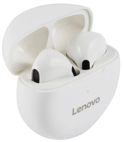 Купить Наушники TWS Lenovo HT38 белый 2021  5366988. Характеристики, отзывы и цены в Донецке
