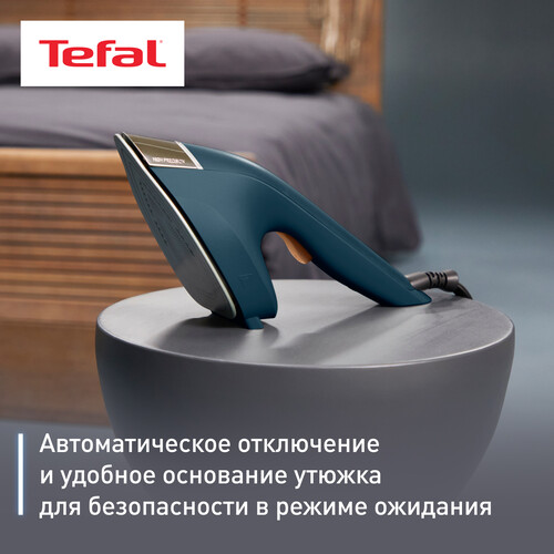 Купить Утюг-отпариватель Tefal DUO POWER JF4032E0 синий  5605385. Характеристики, отзывы и цены в Донецке