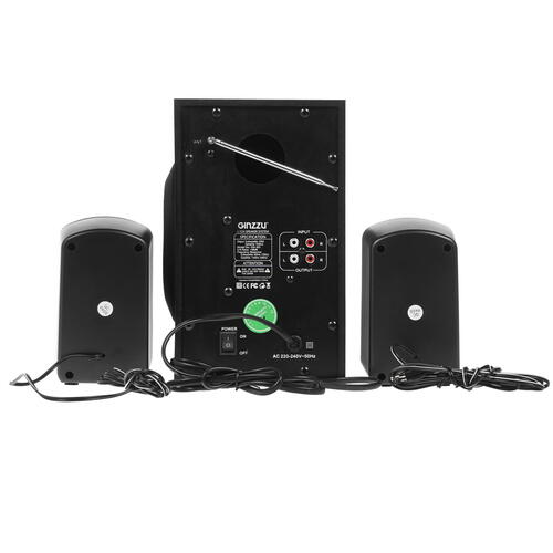 Купить Колонки Ginzzu GM-405 черный  1340684. Характеристики, отзывы и цены в Донецке