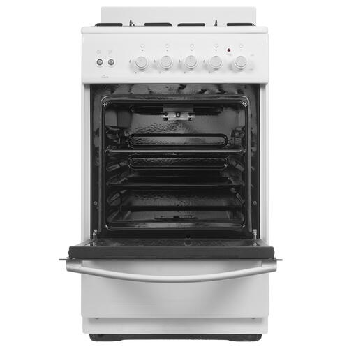Купить Комбинированная плита Flama FK 1425 W белый  9973270. Характеристики, отзывы и цены в Донецке