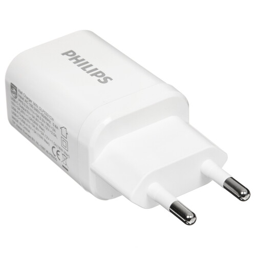 Купить Сетевое зарядное устройство Philips белый  5494062. Характеристики, отзывы и цены в Донецке