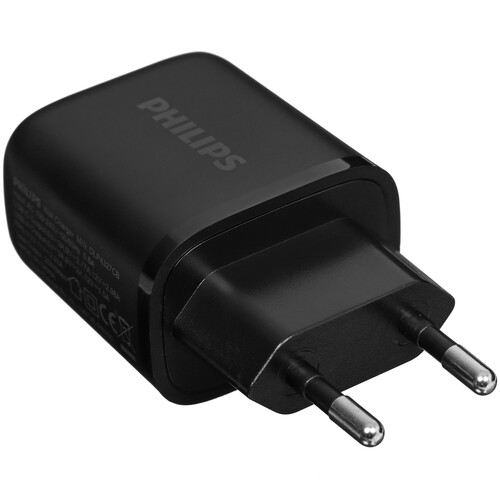 Купить Сетевое зарядное устройство Philips черный  5494055. Характеристики, отзывы и цены в Донецке