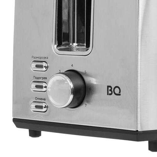 Купить Тостер BQ T1009 серебристый  9070815. Характеристики, отзывы и цены в Донецке