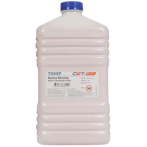 Купить Тонер Cet NF5M CET8812500 пурпурный  9039228. Характеристики, отзывы и цены в Донецке