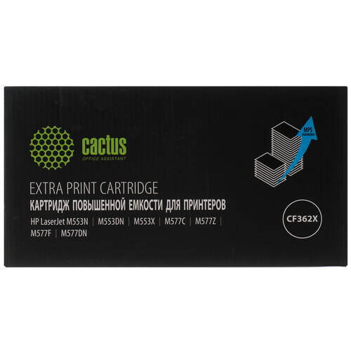 Купить Картридж лазерный Cactus CS-CF362X-MPS желтый, с чипом  9913989. Характеристики, отзывы и цены в Донецке
