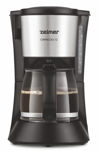 Купить Кофеварка капельная Zelmer ZCM1200 черный  9113715. Характеристики, отзывы и цены в Донецке