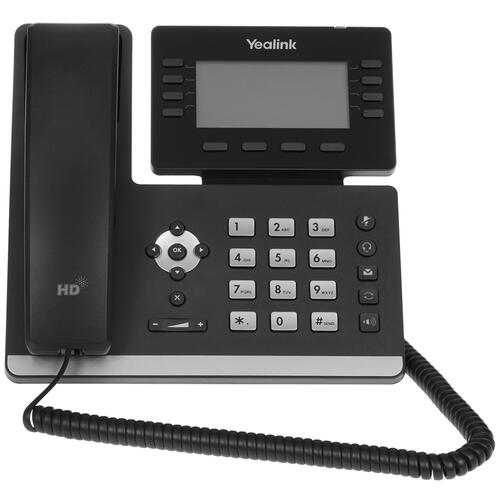 Купить Телефон VoIP Yealink SIP-T53 черный  1605305. Характеристики, отзывы и цены в Донецке