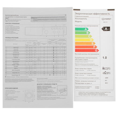 Купить Стиральная машина Indesit MSC 615 белый  9950785. Характеристики, отзывы и цены в Донецке