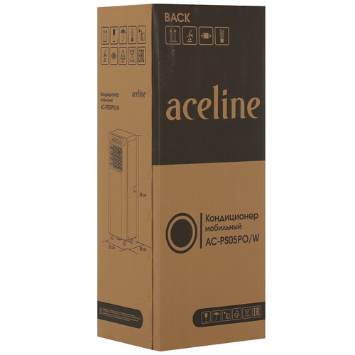 Купить Кондиционер мобильный Aceline AC-PS05PO/W белый  5429343. Характеристики, отзывы и цены в Донецке