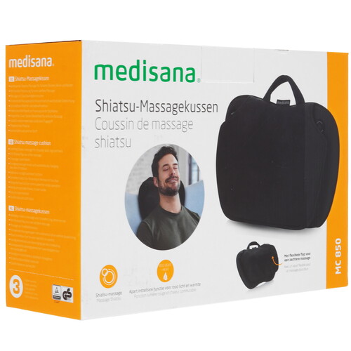Купить Массажная подушка Medisana MC 850 черный  9159568. Характеристики, отзывы и цены в Донецке