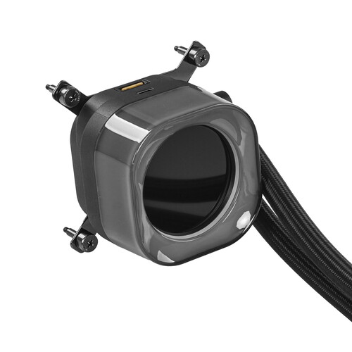 Купить Система охлаждения Corsair iCUE LINK TITAN 240 RX LCD черная  9269903. Характеристики, отзывы и цены в Донецке