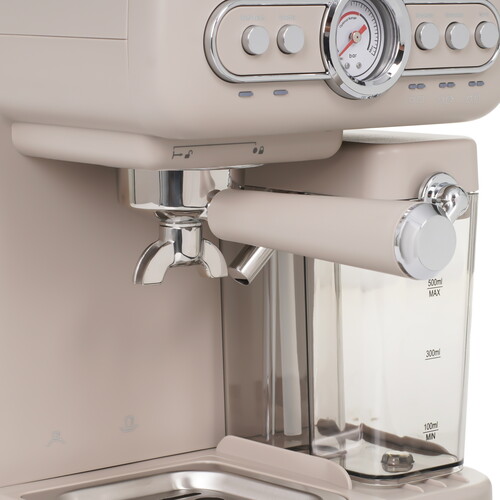 Купить Кофеварка рожковая TESLER ECM-250 серый  9228865. Характеристики, отзывы и цены в Донецке