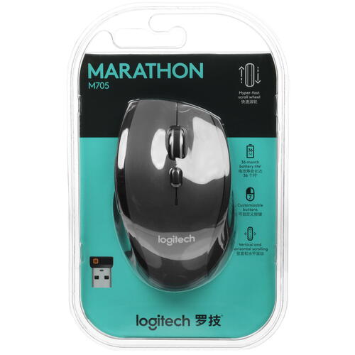 Купить Мышь беспроводная Logitech Marathon M705  5059919. Характеристики, отзывы и цены в Донецке