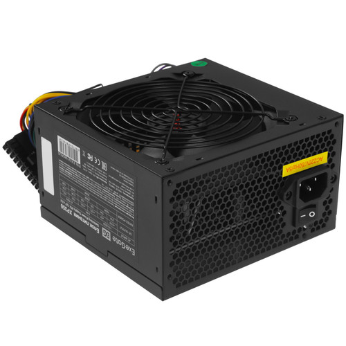 Купить Блок питания ExeGate XP350 [EX221985RUS] черный  8187864. Характеристики, отзывы и цены в Донецке