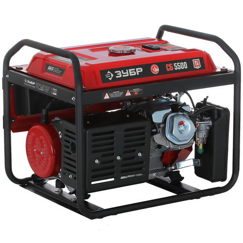 Купить Электрогенератор   бензиновый Зубр СБ-5500  5307692. Характеристики, отзывы и цены в Донецке