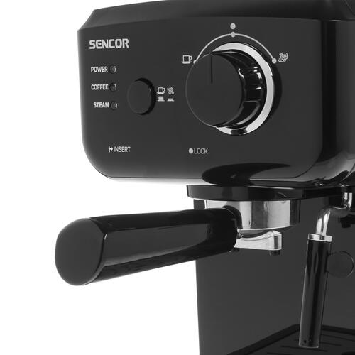 Купить Кофеварка рожковая Senсor SES 1710BK черный  8158121. Характеристики, отзывы и цены в Донецке