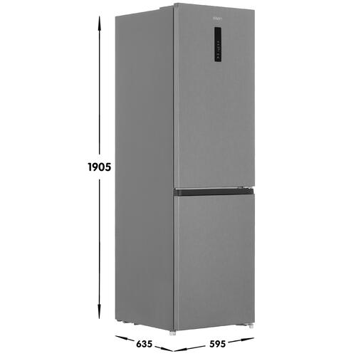 Купить Холодильник с морозильником   Eigen Stark-RF32 серебристый  5077938. Характеристики, отзывы и цены в Донецке
