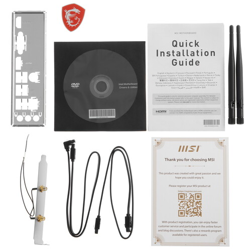 Купить Материнская плата MSI PRO H610M-G WIFI DDR4  5409354. Характеристики, отзывы и цены в Донецке