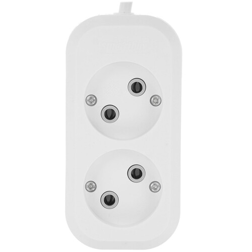 Купить Удлинитель Smartbuy SBE-10-2-05-N белый  9192896. Характеристики, отзывы и цены в Донецке