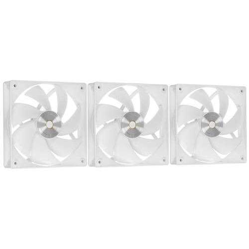 Купить Комплект вентиляторов Ocypus Delta F12 WH 3IN1 [Delta-F12-WH3NM00X-GL] белый  5612403. Характеристики, отзывы и цены в Донецке