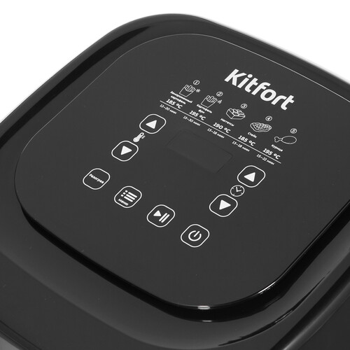 Купить Аэрогриль Kitfort KT-2215 черный  8190927. Характеристики, отзывы и цены в Донецке