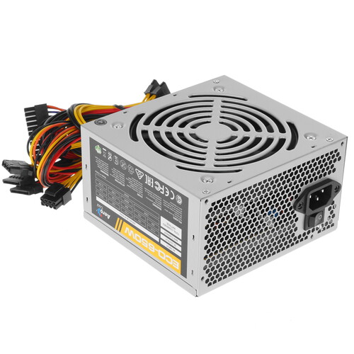 Купить Блок питания AeroCool ECO 650W  серый  4864749. Характеристики, отзывы и цены в Донецке